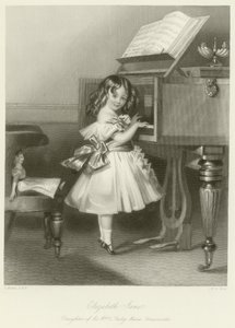 Lady Elizabeth Jane Somerville  by Daniel Maclise